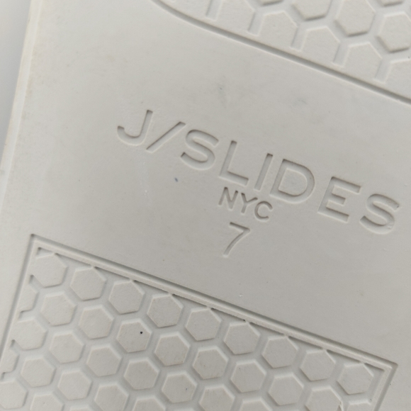 J/SLIDES Snakeskin-Print Leather Sneakers Size 7 - Picture 8 of 8